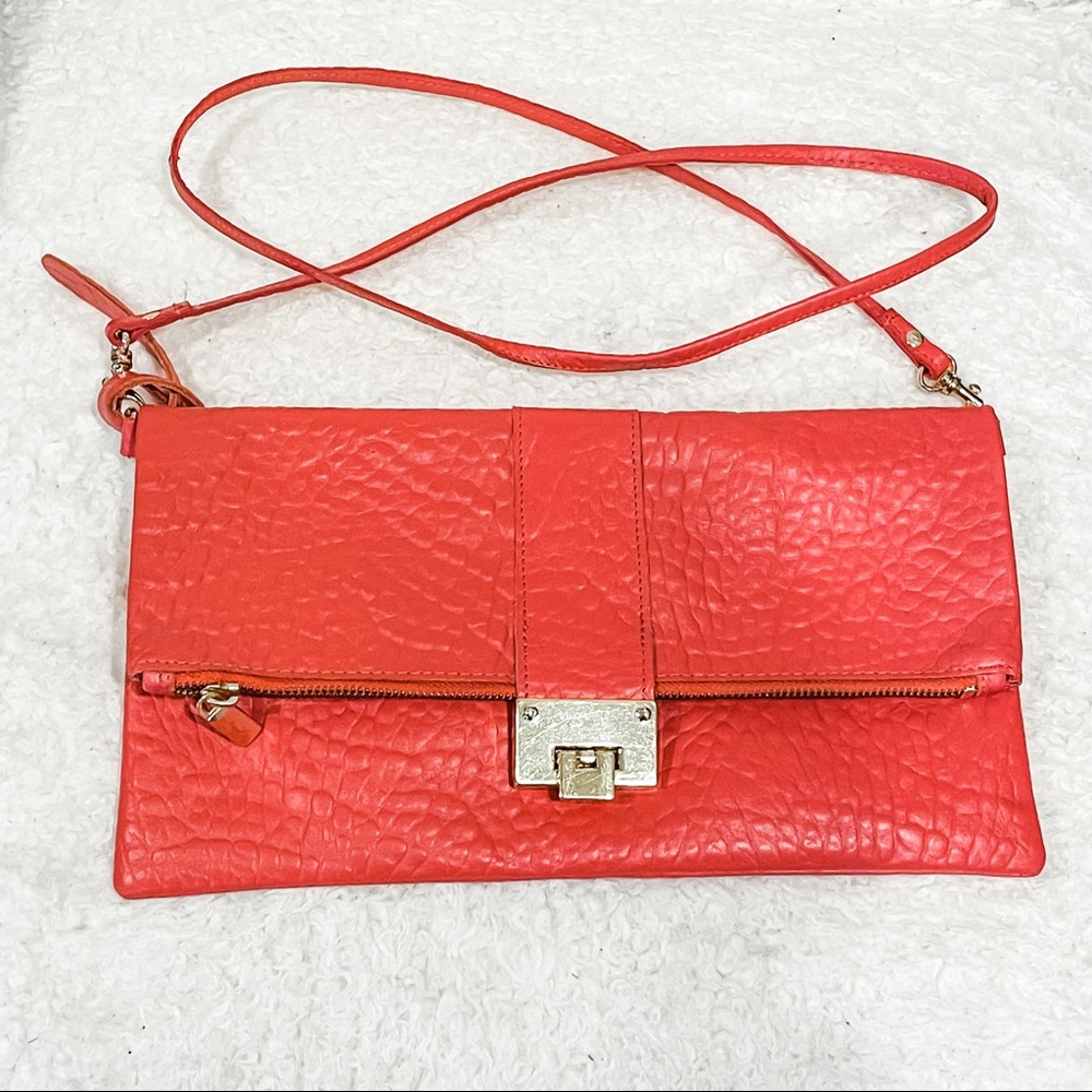 Topshop leather clutch - Brand New